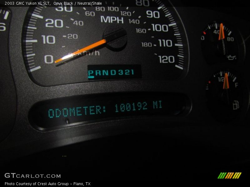 Onyx Black / Neutral/Shale 2003 GMC Yukon XL SLT