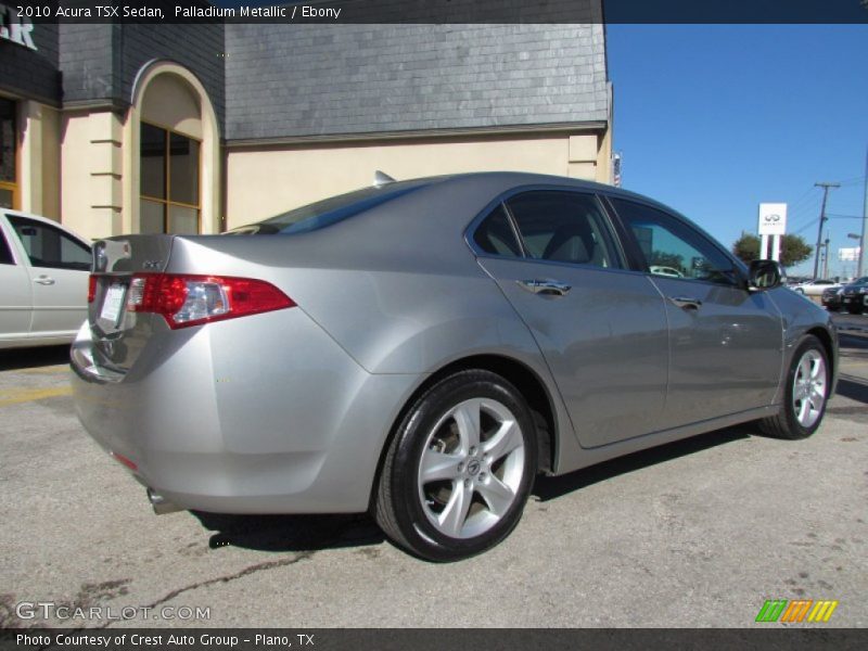Palladium Metallic / Ebony 2010 Acura TSX Sedan