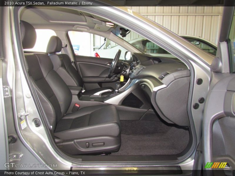 Palladium Metallic / Ebony 2010 Acura TSX Sedan