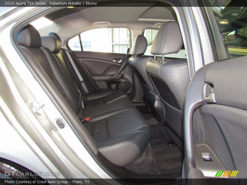 Palladium Metallic / Ebony 2010 Acura TSX Sedan