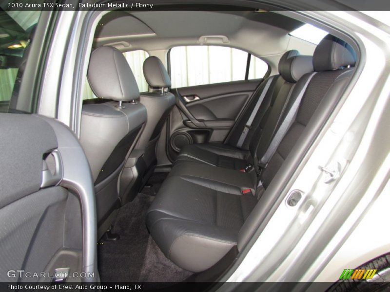 Palladium Metallic / Ebony 2010 Acura TSX Sedan