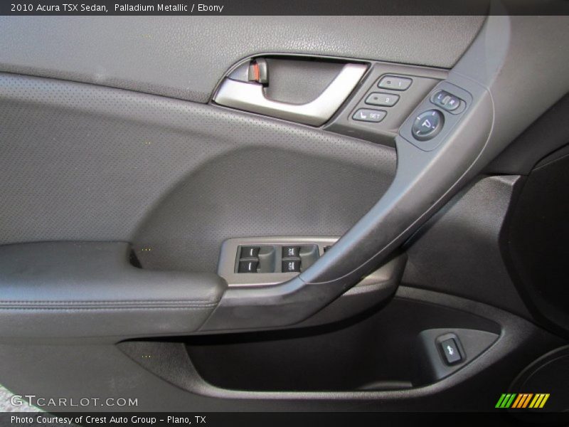 Palladium Metallic / Ebony 2010 Acura TSX Sedan