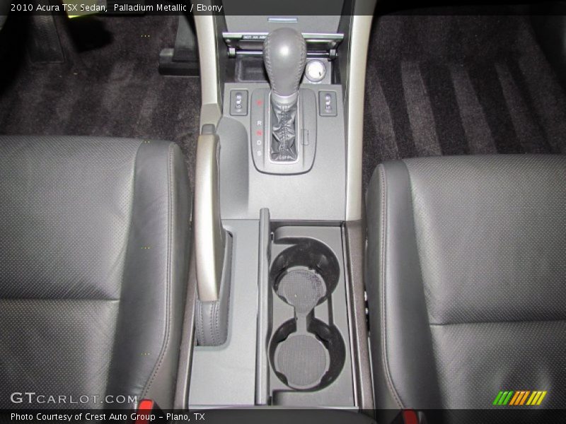Palladium Metallic / Ebony 2010 Acura TSX Sedan