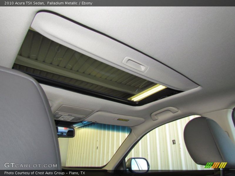 Palladium Metallic / Ebony 2010 Acura TSX Sedan