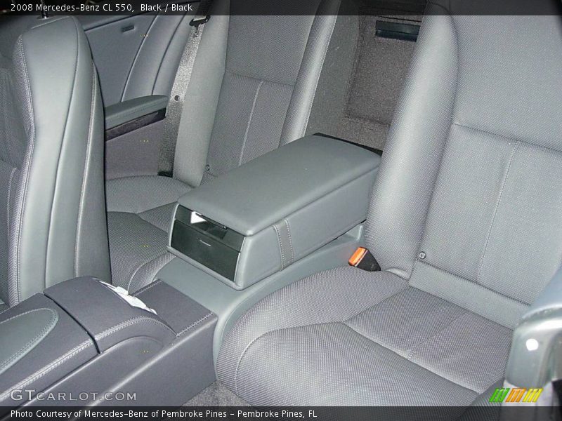 Black / Black 2008 Mercedes-Benz CL 550