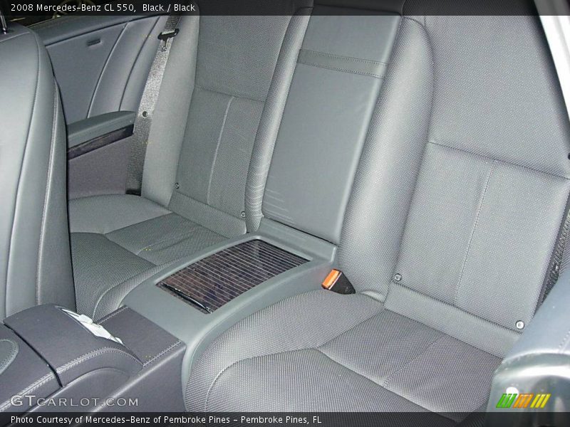 Black / Black 2008 Mercedes-Benz CL 550