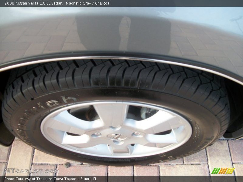 Magnetic Gray / Charcoal 2008 Nissan Versa 1.8 SL Sedan