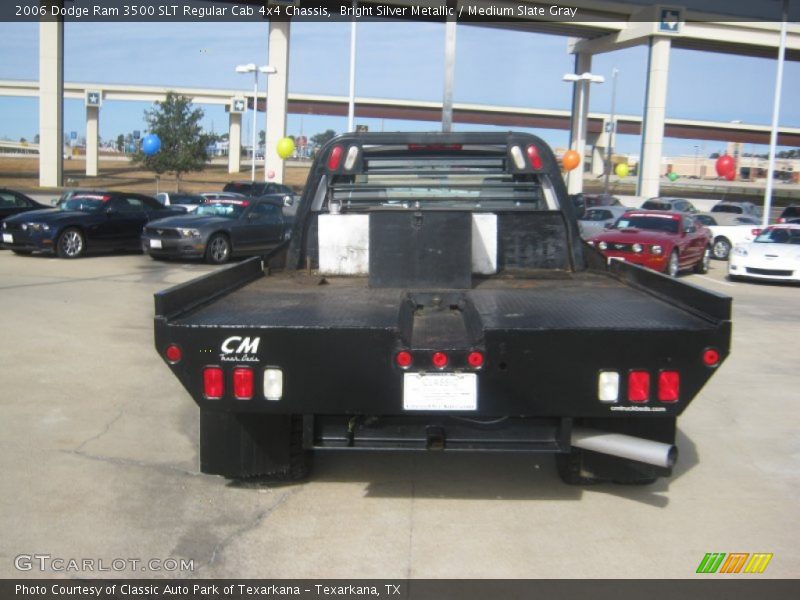 Bright Silver Metallic / Medium Slate Gray 2006 Dodge Ram 3500 SLT Regular Cab 4x4 Chassis