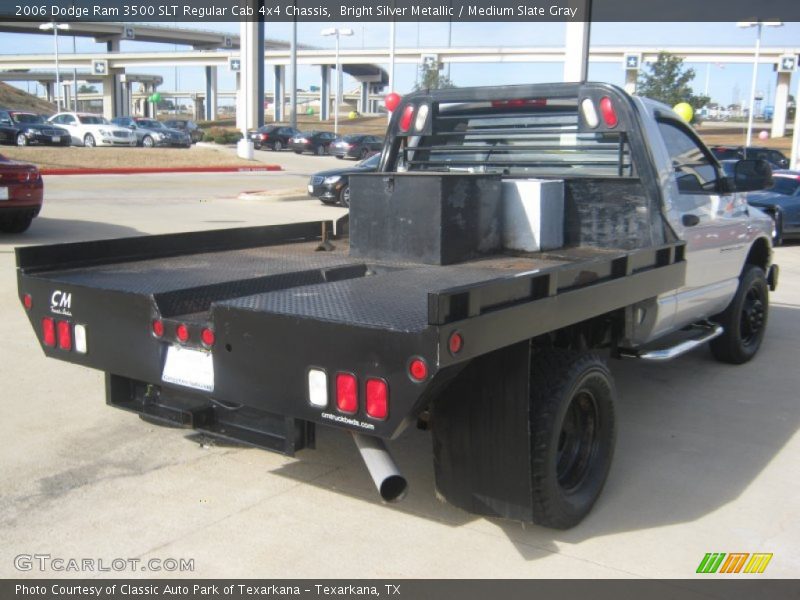 Bright Silver Metallic / Medium Slate Gray 2006 Dodge Ram 3500 SLT Regular Cab 4x4 Chassis