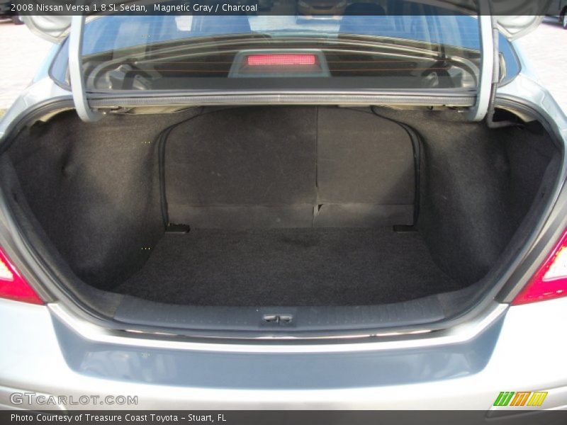 Magnetic Gray / Charcoal 2008 Nissan Versa 1.8 SL Sedan