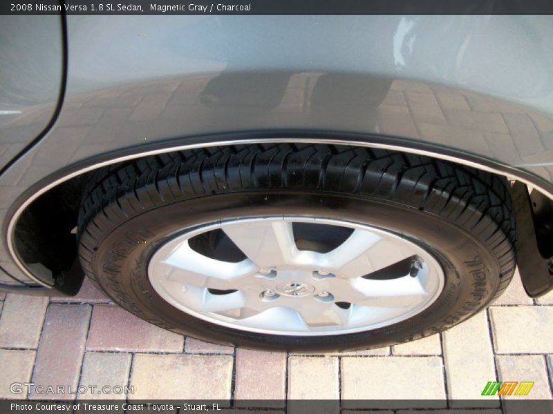 Magnetic Gray / Charcoal 2008 Nissan Versa 1.8 SL Sedan