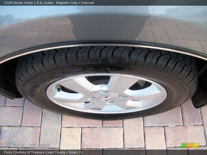 Magnetic Gray / Charcoal 2008 Nissan Versa 1.8 SL Sedan