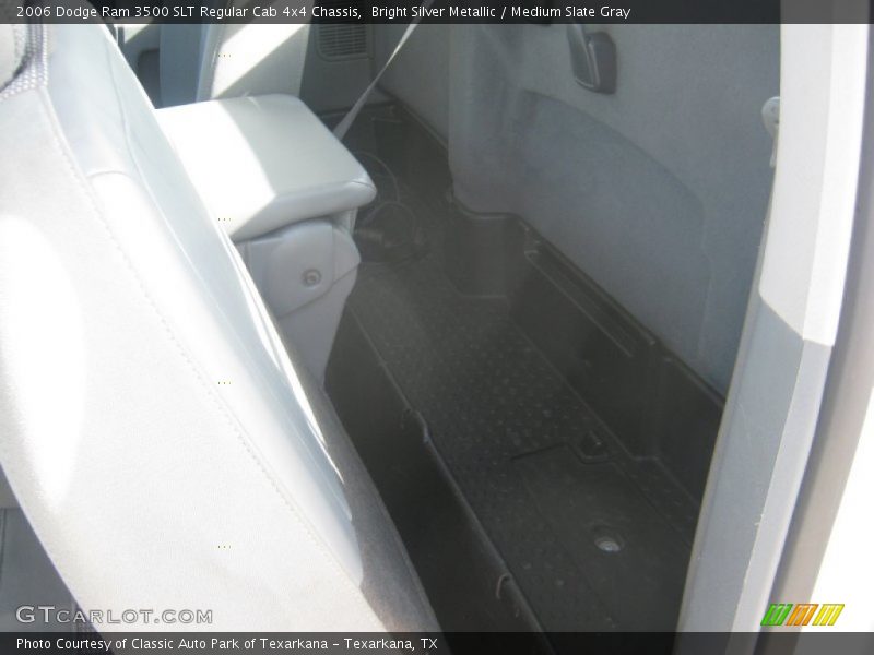 Bright Silver Metallic / Medium Slate Gray 2006 Dodge Ram 3500 SLT Regular Cab 4x4 Chassis