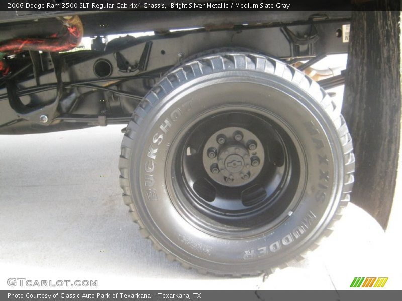 Bright Silver Metallic / Medium Slate Gray 2006 Dodge Ram 3500 SLT Regular Cab 4x4 Chassis