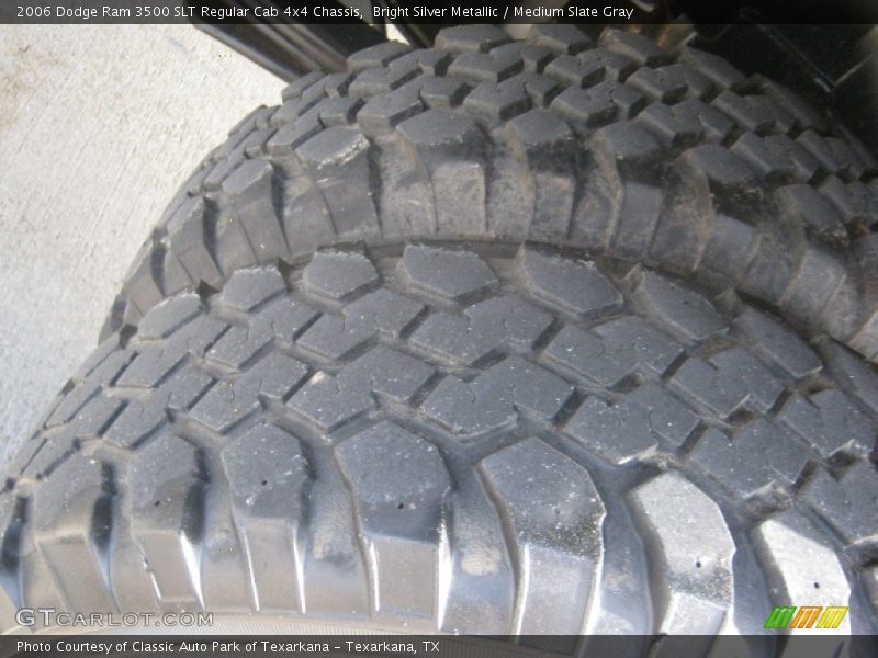 Bright Silver Metallic / Medium Slate Gray 2006 Dodge Ram 3500 SLT Regular Cab 4x4 Chassis
