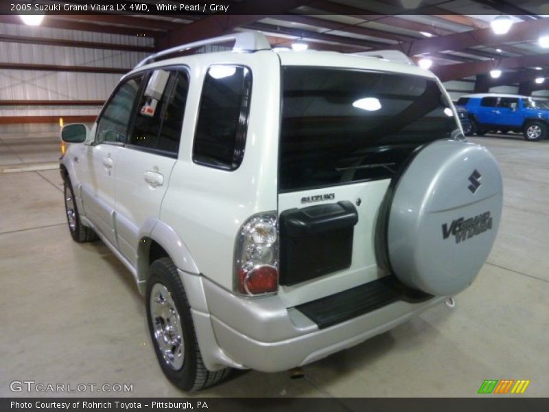 White Pearl / Gray 2005 Suzuki Grand Vitara LX 4WD