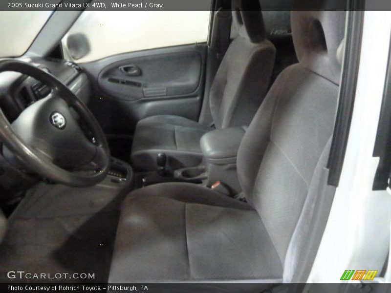 White Pearl / Gray 2005 Suzuki Grand Vitara LX 4WD