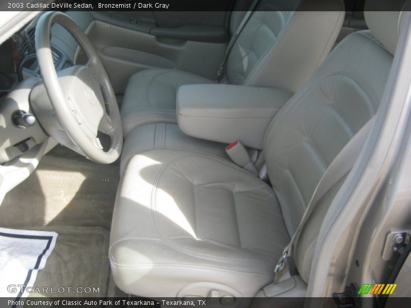 Bronzemist / Dark Gray 2003 Cadillac DeVille Sedan