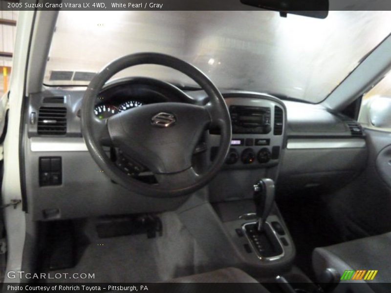 White Pearl / Gray 2005 Suzuki Grand Vitara LX 4WD