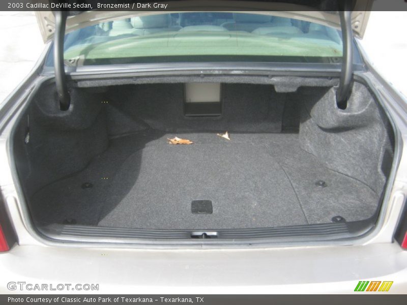 Bronzemist / Dark Gray 2003 Cadillac DeVille Sedan