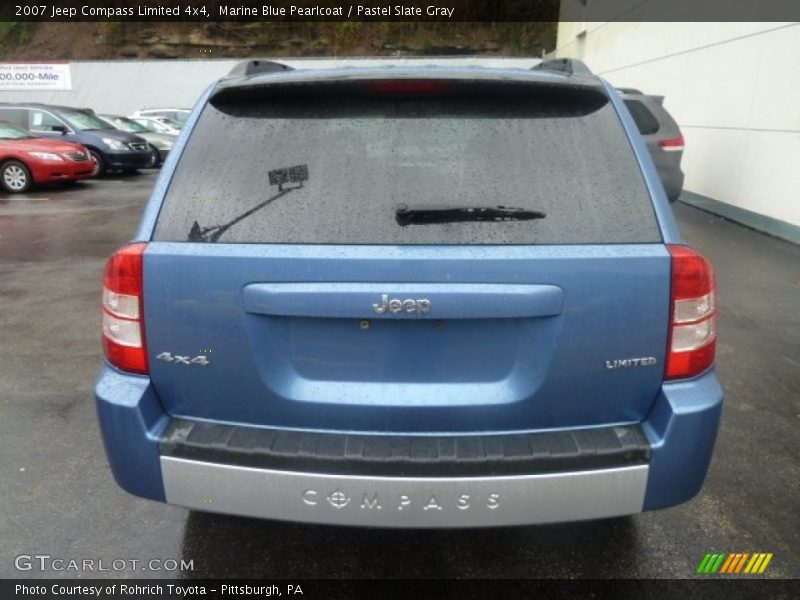 Marine Blue Pearlcoat / Pastel Slate Gray 2007 Jeep Compass Limited 4x4