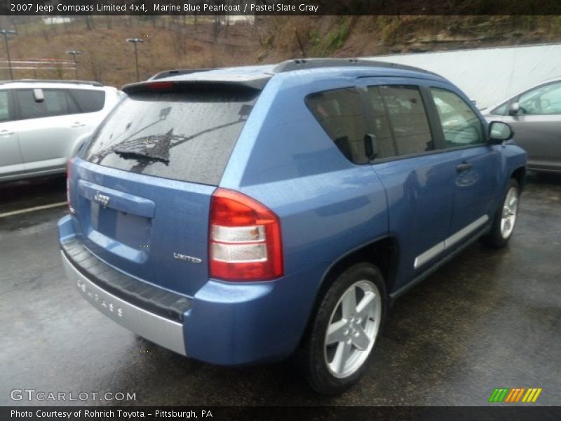 Marine Blue Pearlcoat / Pastel Slate Gray 2007 Jeep Compass Limited 4x4