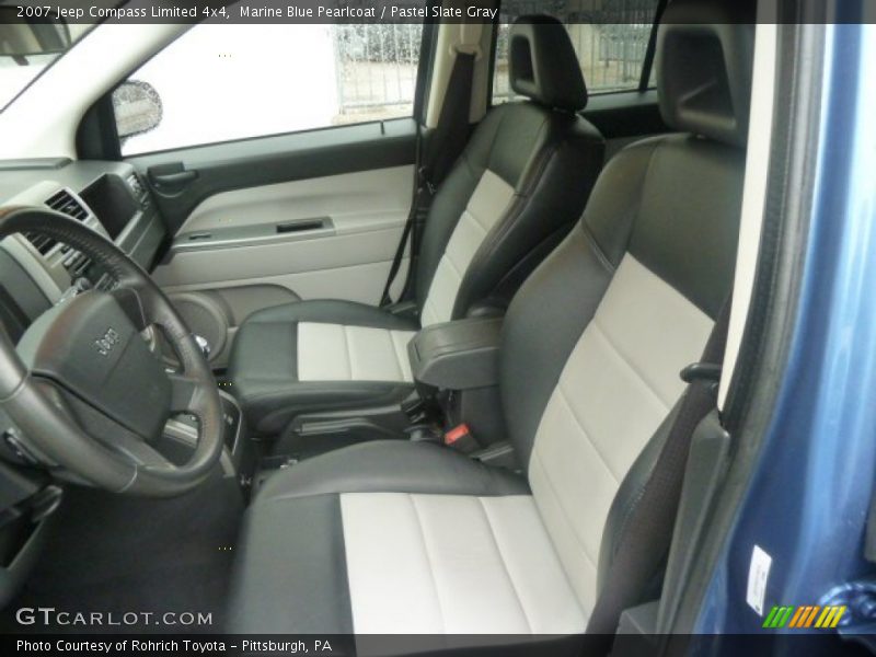 Marine Blue Pearlcoat / Pastel Slate Gray 2007 Jeep Compass Limited 4x4