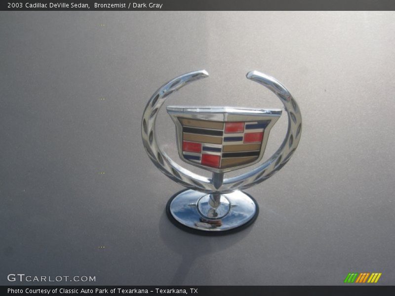 Bronzemist / Dark Gray 2003 Cadillac DeVille Sedan