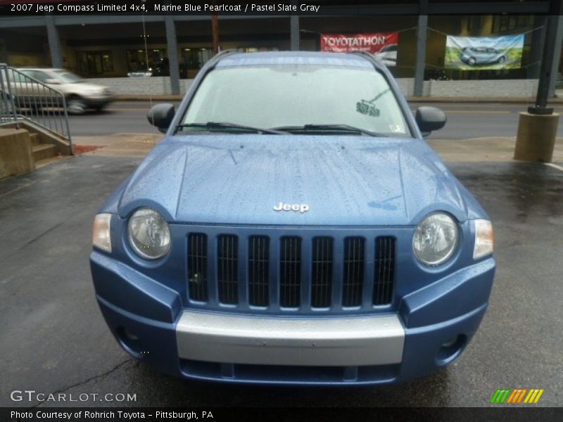 Marine Blue Pearlcoat / Pastel Slate Gray 2007 Jeep Compass Limited 4x4