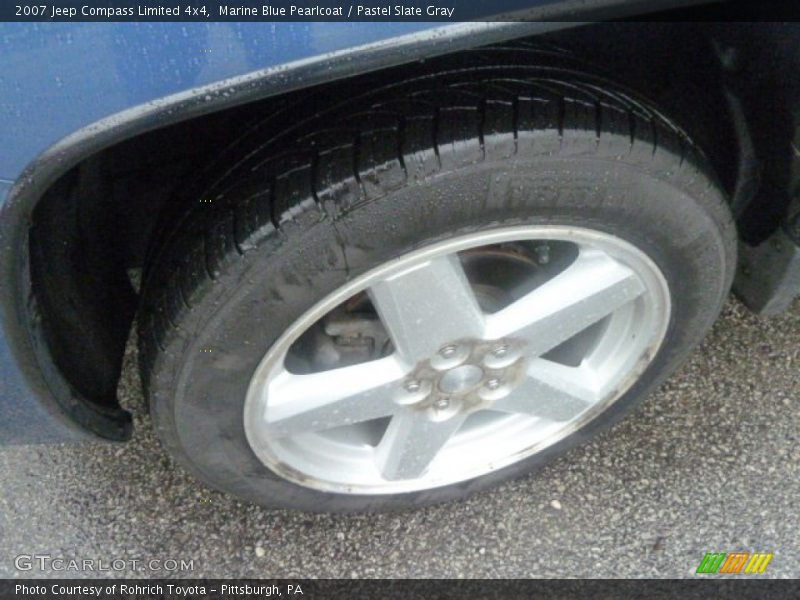 Marine Blue Pearlcoat / Pastel Slate Gray 2007 Jeep Compass Limited 4x4
