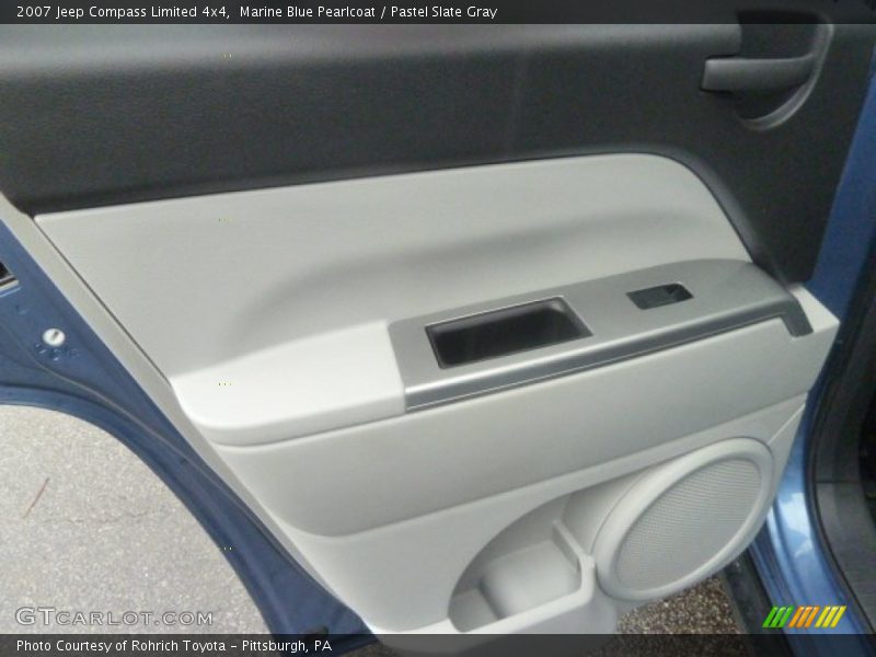 Marine Blue Pearlcoat / Pastel Slate Gray 2007 Jeep Compass Limited 4x4