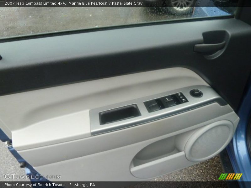 Marine Blue Pearlcoat / Pastel Slate Gray 2007 Jeep Compass Limited 4x4