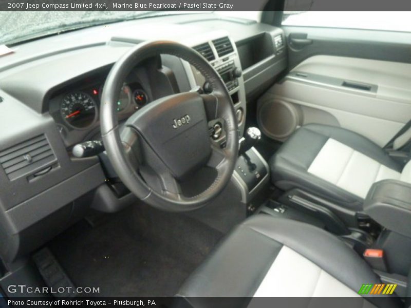 Marine Blue Pearlcoat / Pastel Slate Gray 2007 Jeep Compass Limited 4x4