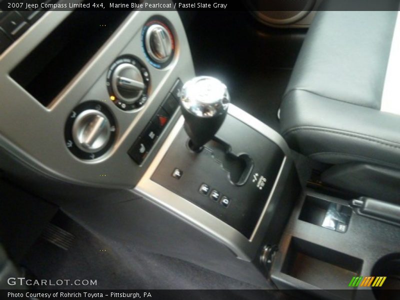 Marine Blue Pearlcoat / Pastel Slate Gray 2007 Jeep Compass Limited 4x4