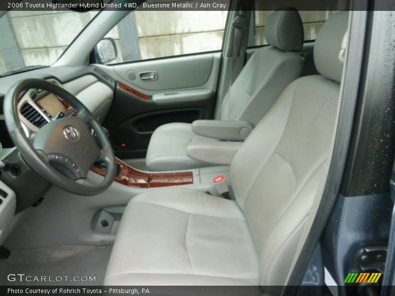 Bluestone Metallic / Ash Gray 2006 Toyota Highlander Hybrid Limited 4WD