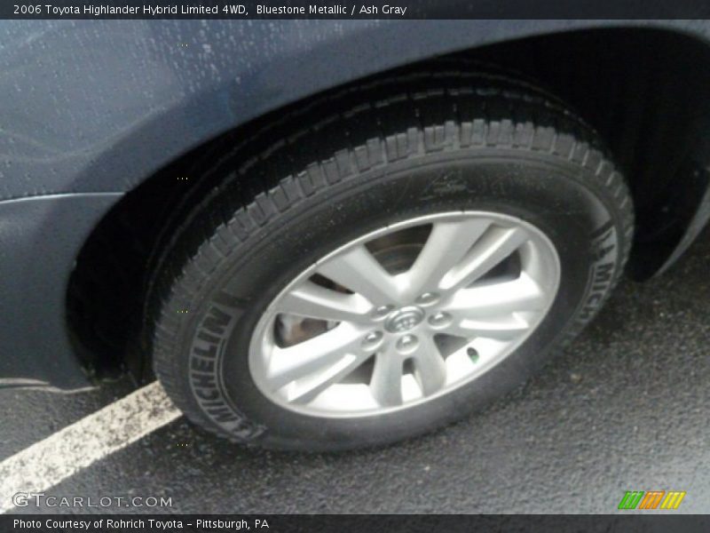 Bluestone Metallic / Ash Gray 2006 Toyota Highlander Hybrid Limited 4WD