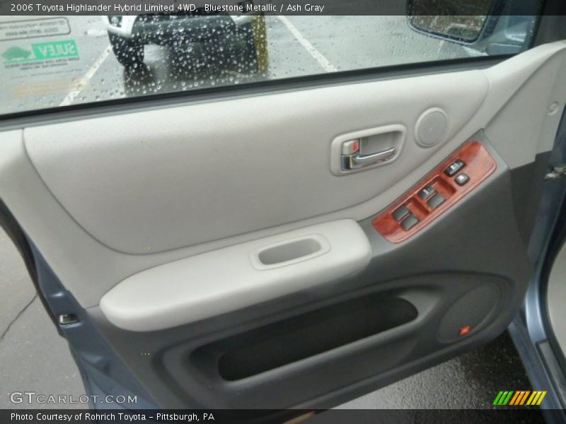 Bluestone Metallic / Ash Gray 2006 Toyota Highlander Hybrid Limited 4WD