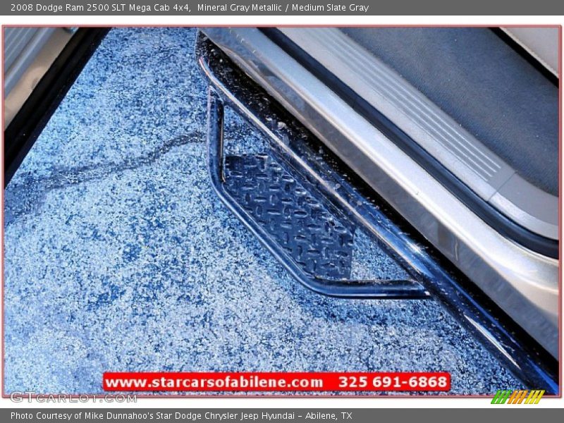 Mineral Gray Metallic / Medium Slate Gray 2008 Dodge Ram 2500 SLT Mega Cab 4x4