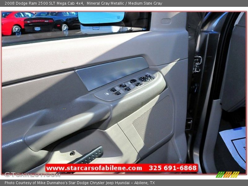 Mineral Gray Metallic / Medium Slate Gray 2008 Dodge Ram 2500 SLT Mega Cab 4x4