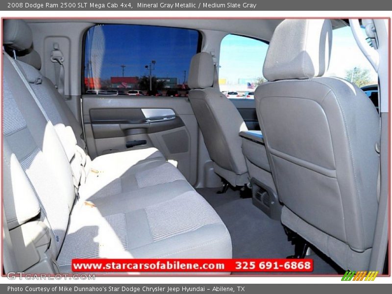 Mineral Gray Metallic / Medium Slate Gray 2008 Dodge Ram 2500 SLT Mega Cab 4x4