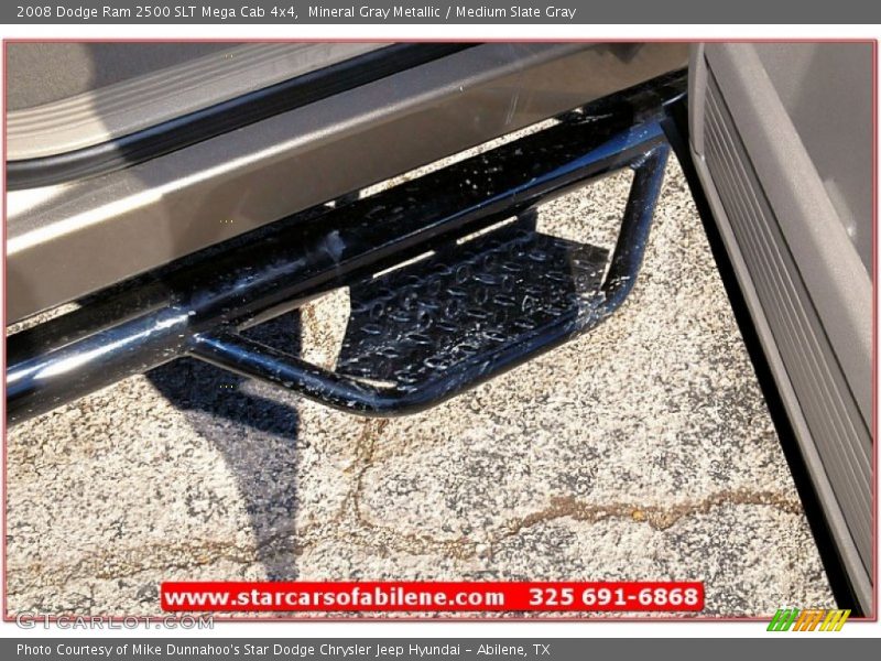 Mineral Gray Metallic / Medium Slate Gray 2008 Dodge Ram 2500 SLT Mega Cab 4x4