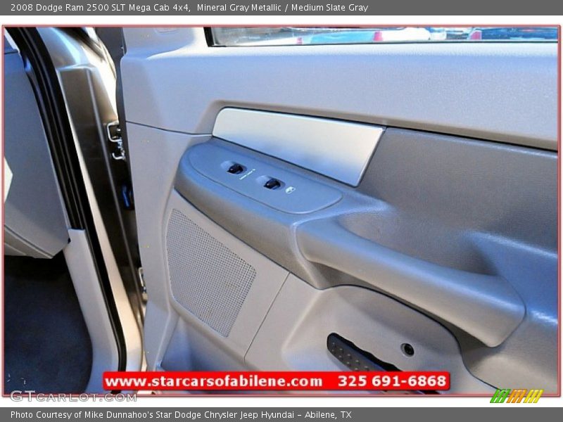 Mineral Gray Metallic / Medium Slate Gray 2008 Dodge Ram 2500 SLT Mega Cab 4x4
