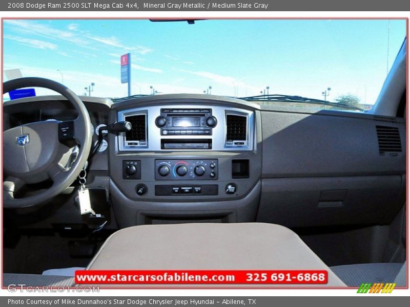 Mineral Gray Metallic / Medium Slate Gray 2008 Dodge Ram 2500 SLT Mega Cab 4x4