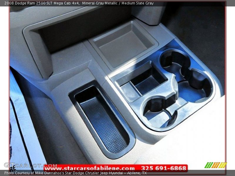 Mineral Gray Metallic / Medium Slate Gray 2008 Dodge Ram 2500 SLT Mega Cab 4x4