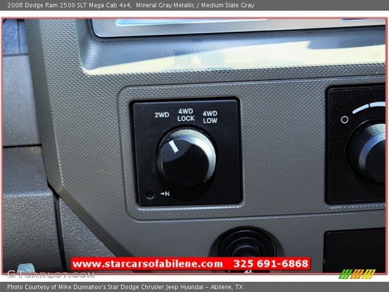 Mineral Gray Metallic / Medium Slate Gray 2008 Dodge Ram 2500 SLT Mega Cab 4x4