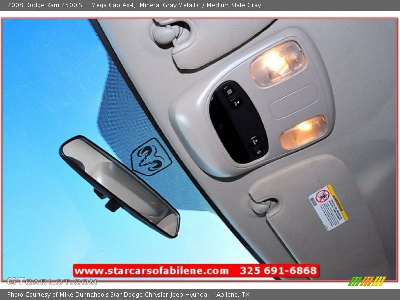 Mineral Gray Metallic / Medium Slate Gray 2008 Dodge Ram 2500 SLT Mega Cab 4x4