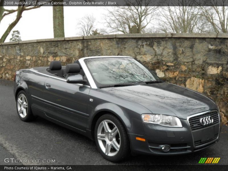 Front 3/4 View of 2008 A4 2.0T quattro Cabriolet