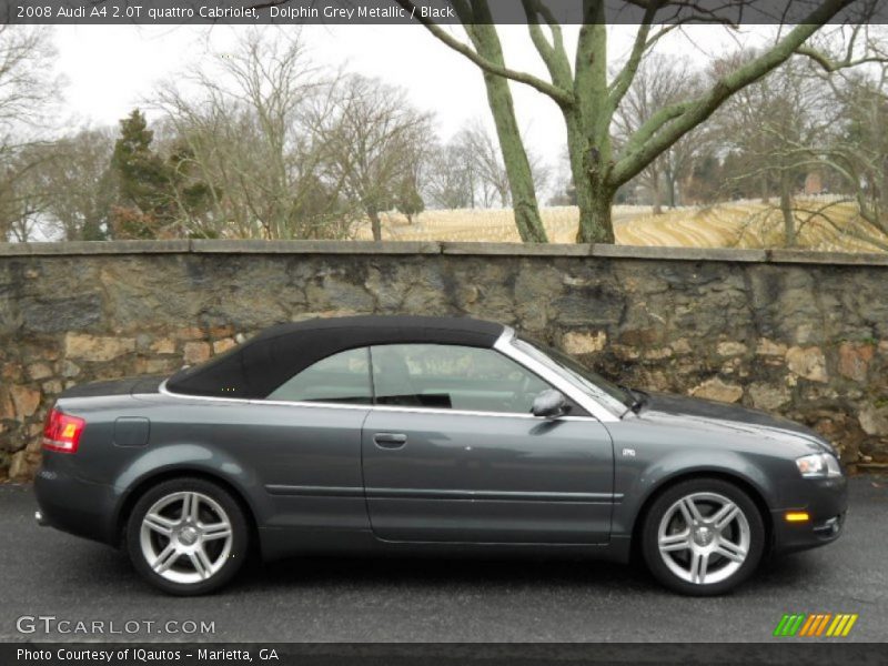  2008 A4 2.0T quattro Cabriolet Dolphin Grey Metallic