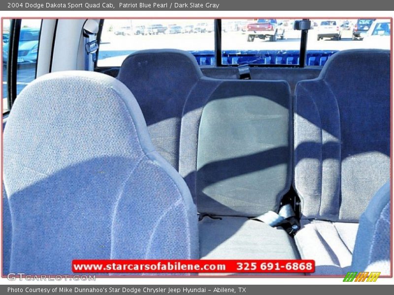 Patriot Blue Pearl / Dark Slate Gray 2004 Dodge Dakota Sport Quad Cab