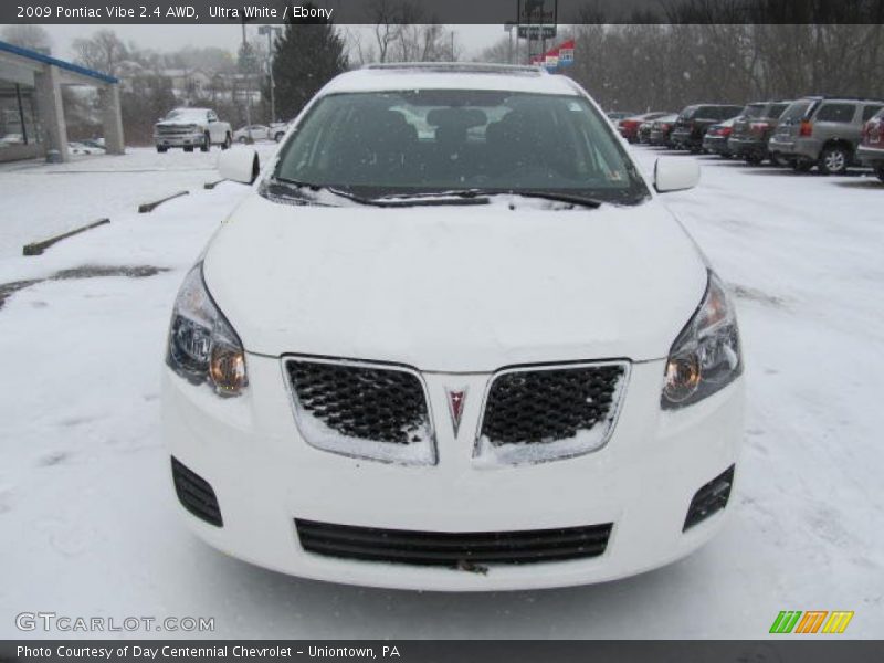 Ultra White / Ebony 2009 Pontiac Vibe 2.4 AWD